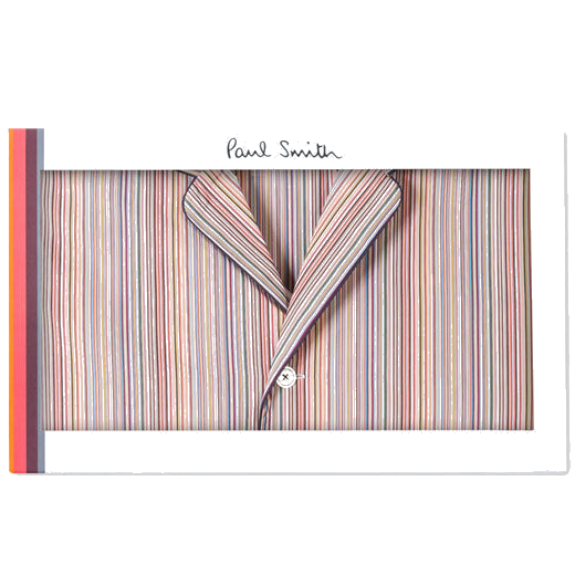 paul smith signature stripe pyjama set packaging