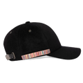 This Paul smith Signature Stripe Trim Black Wool Cap features the signature stripe trim on one side for subtle brand recognition.