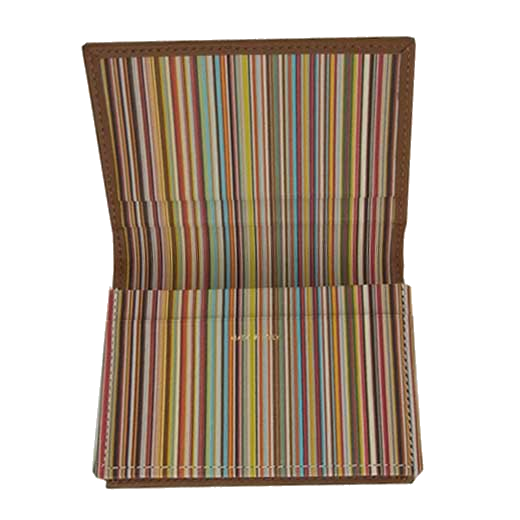 This Paul Smith Smooth Tan  3CC Folded Coin Purse will be presented inside a gift box.
