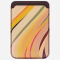 Paul Smith 'Swirl' Pattern Leather iPhone MagSafe Credit Card Case