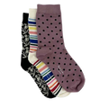 This pack of sock from Paul Smith features 3 different designs.