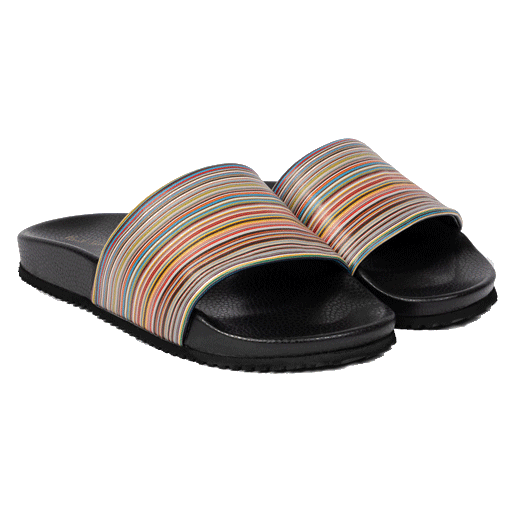 paul smith slides stripe