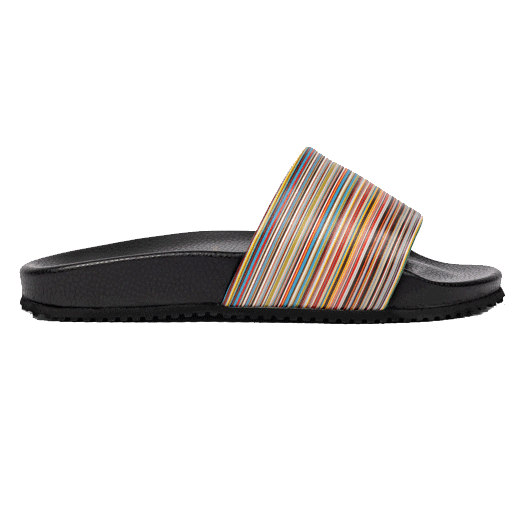 signature stripe sliders