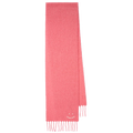 This Women's 'Happy' Alpaca-Blend Pink Scarf has been designed by Paul Smith.