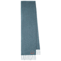This Paul Smith Women's 'Happy' Alpaca-Blend Slate Grey Scarf was made in Italy.