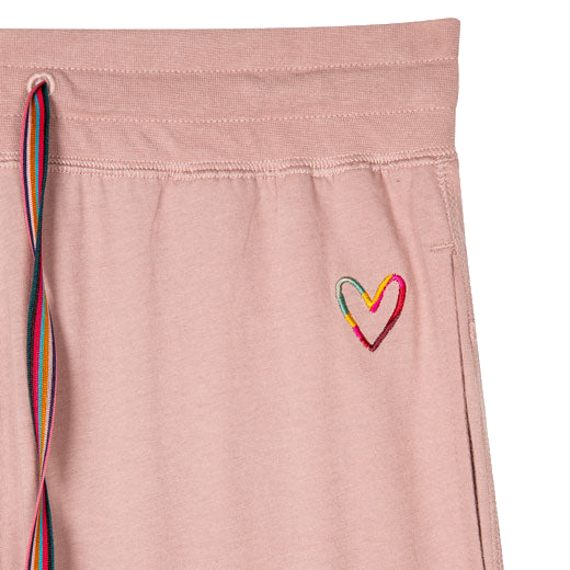 paul smith womens pink trousers heart