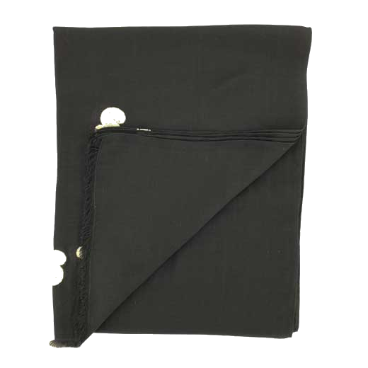 This Paul Smith black woollen scarf is the ideal gift for a lady.