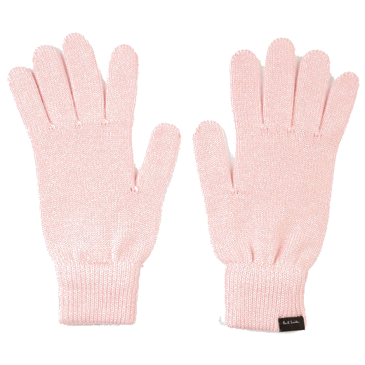 paul smith pink gloves