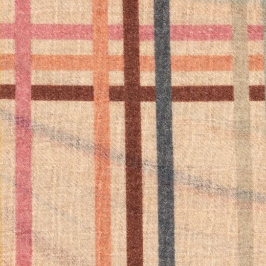 This Women's Wool & Cashmere Blend Check Swirl Scarf by Paul Smith is a great transitional piece as it is lightweight and thin but will keep you warm due to the cashmere and wool blend.