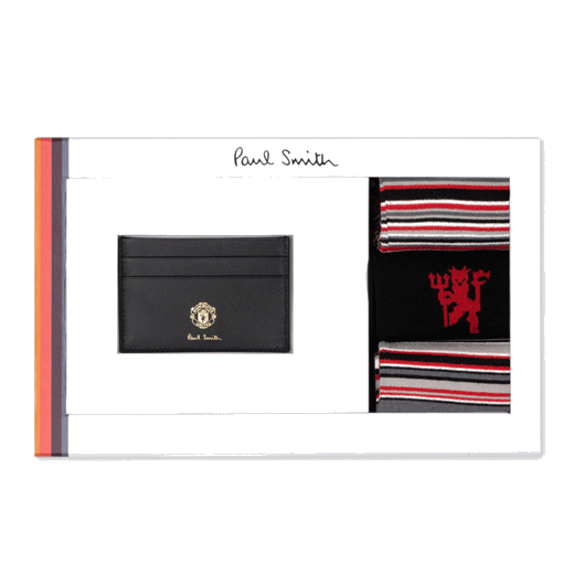 Paul Smith x Manchester United Card Holder Gift Set