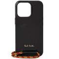 This Paul Smith X Native Union iPhone 13 Pro Case with Lanyard has been crafted out of smooth leather.