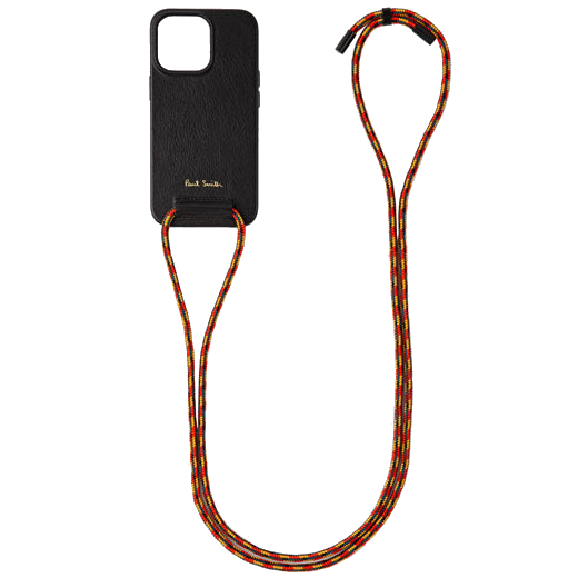 This Paul Smith X Native Union iPhone 13 Pro Case with Lanyard can be adjusted.
