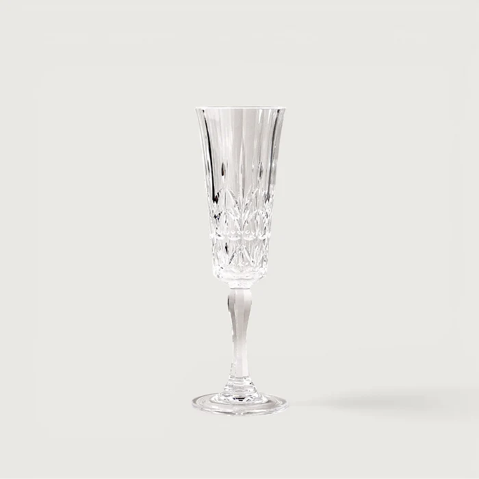 Pavilion Acrylic Champagne Flute Clear