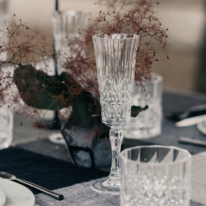 Pavilion Acrylic Champagne Flute Clear - Few and Far - Glassware