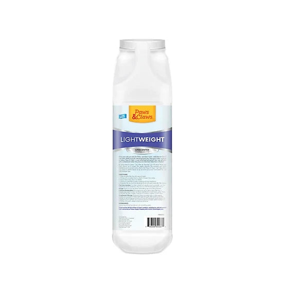 Paws & Claws Lightweight Unscented Clumping Clay with Baking Soda Cat Litter, 10 lb. Jug