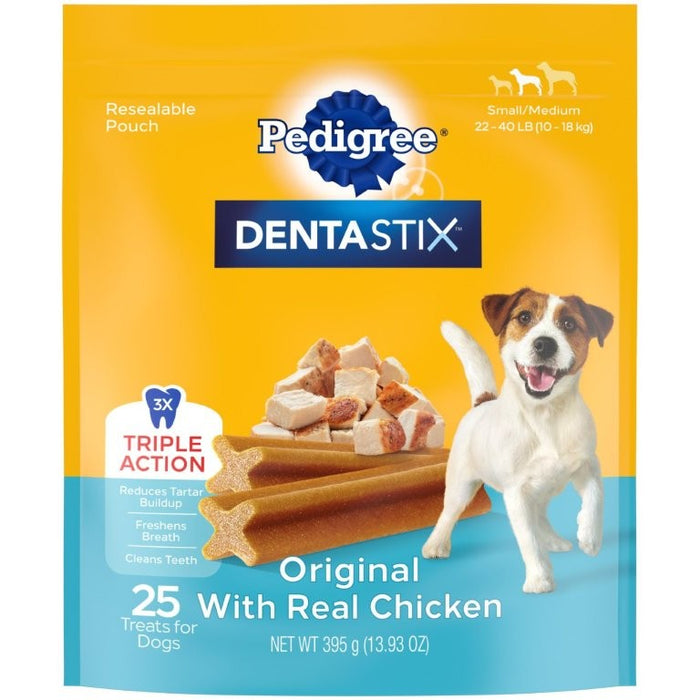 Pedigree Dentastix Original with Real Chicken Small & Medium Breed Dog Treats