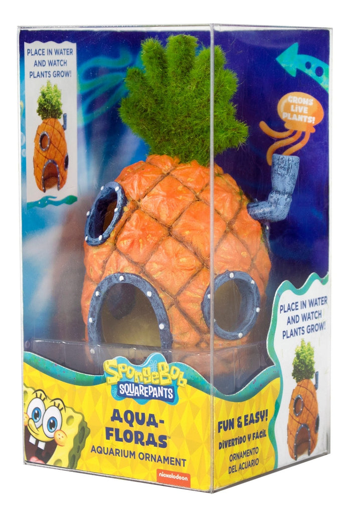 Penn-Plax SpongeBob SquarePants™ aqua-floras™ Pineapple Home - Medium