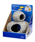 Penn-Plax Tide & Treasure™ Granite Hideaway - 2-Piece - Small & Medium