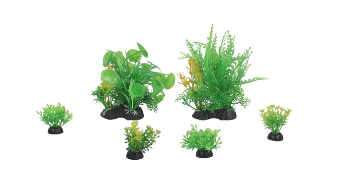 Penn-Plax Tide & Treasure™ Plant Decorating Kit - 6-Piece - Green