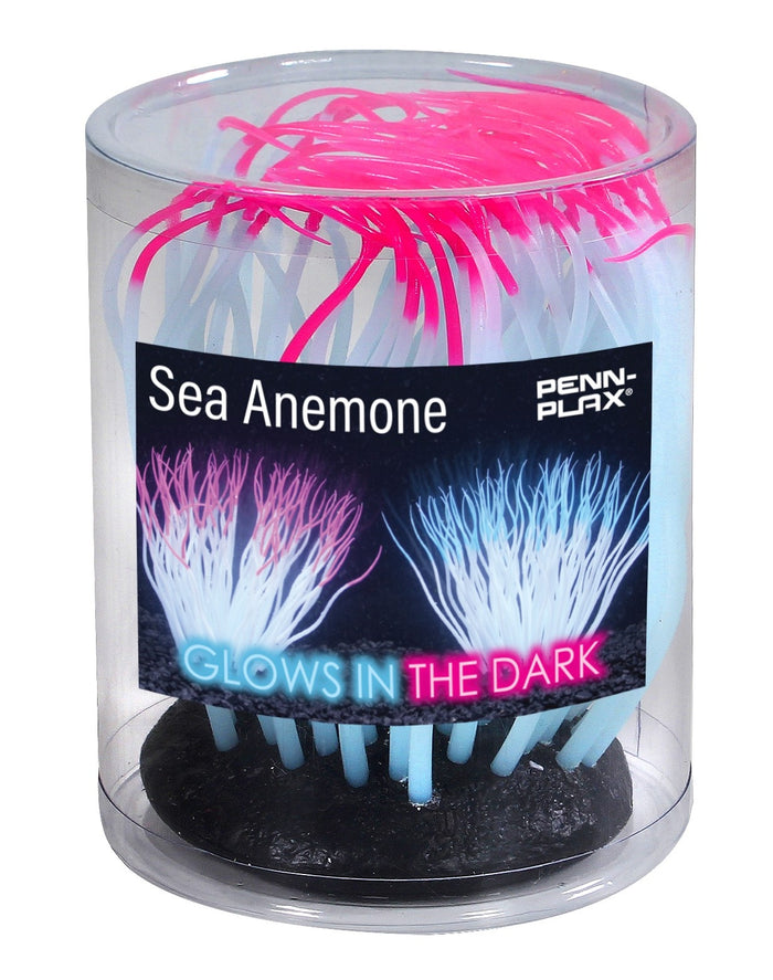 Penn-Plax Tide & Treasure™ Silicone Sea Anemone - Pink