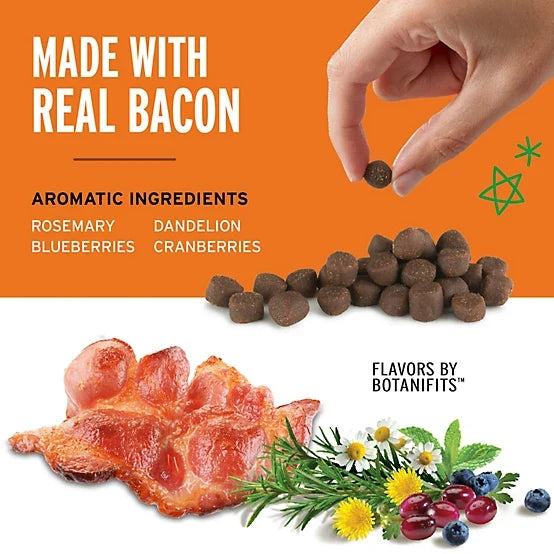 Pet Botanics Training Rewards Bacon Dog Treats, 20 oz.