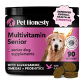Pet Honesty Multivitamin Senior - Smoked Duck (90 ct. Jar) for Dogs