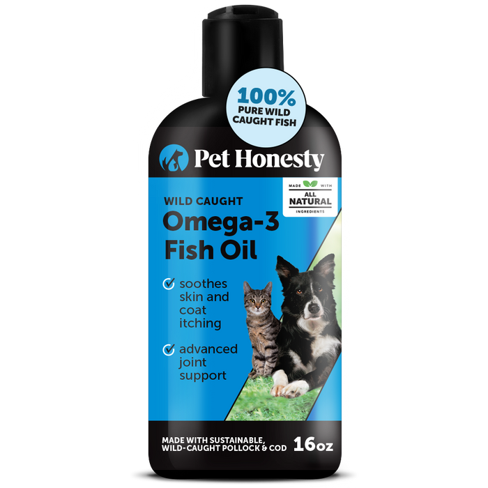 Pet Honesty Omega-3 Fish Oil (Cat/Dog) - (16 fl.oz. Bottle)