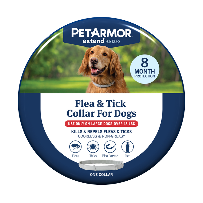 PetArmor Flea and Tick Collar for Large Dogs, 1 Count