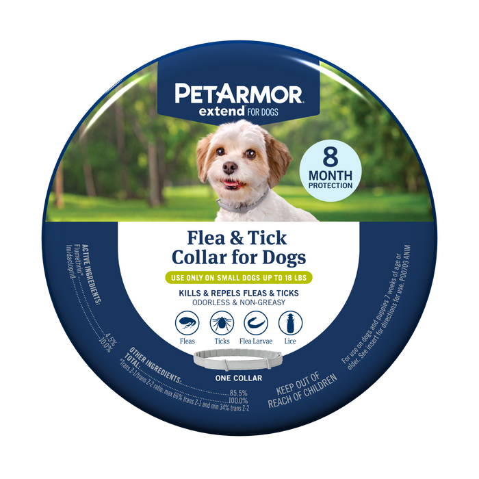 PetArmor Flea and Tick Collar for Small Dogs, 1 Count