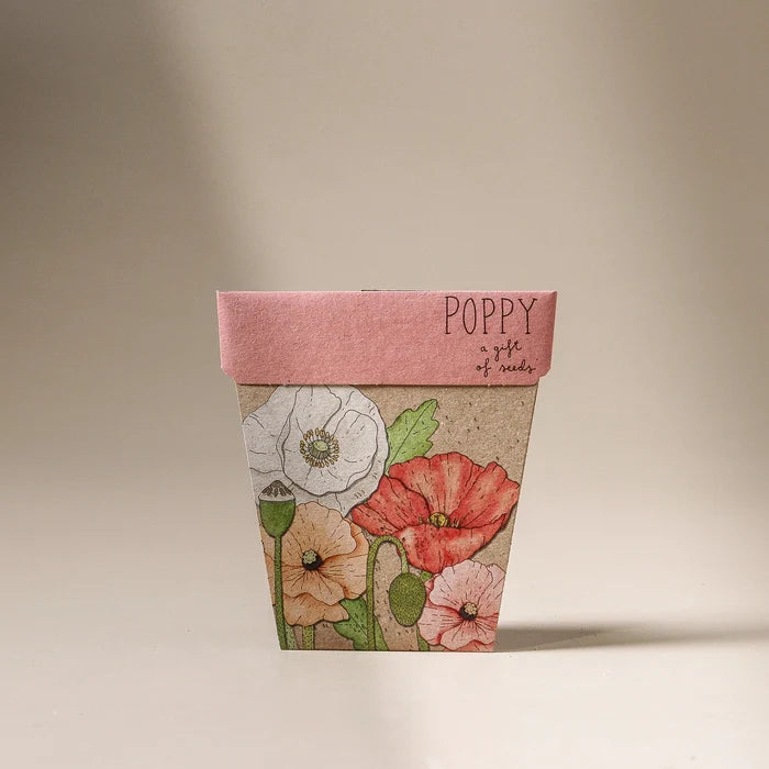 Poppy Gift of Seeds - Few and Far - Gifts
