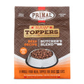 Primal Butcher’s Blend Raw Toppers for Dogs & Cats - 2lb Beef Recipe