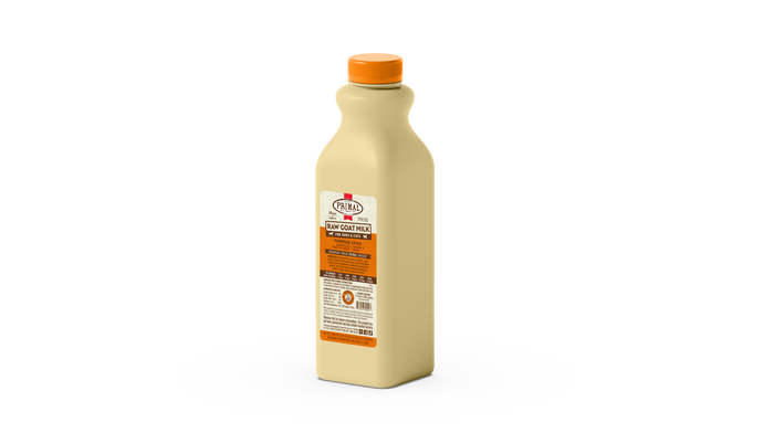 Primal Frozen Raw Goat Milk for Dogs & Cats - 32oz Pumpkin Spice