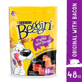 Purina Beggin' Bacon Flavor Real Meat Dog Strip Treats, 48 oz.
