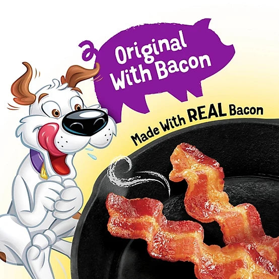 Purina Beggin' Bacon Flavor Real Meat Dog Strip Treats, 48 oz.