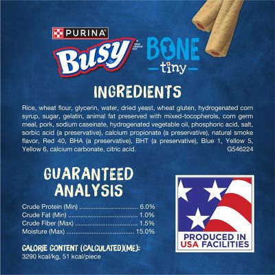 Purina Busy Bone Tiny Chew Treats for Extra Small Dogs, 17 oz., 30 ct.