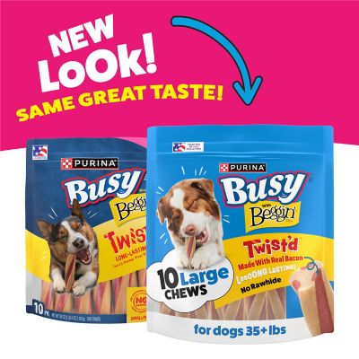 Purina Busy With Beggin' Small/Medium Breed Twist'd Dog Treats, 36 oz.