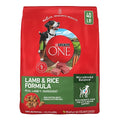 Purina ONE Adult Lamb and Rice Recipe Natural Dry Dog Food, 40lb
