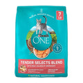 Purina ONE Natural Adult Indoor/Outdoor Tender Selects Blend with Real Salmon Recipe Dry Cat Food, 7lb
