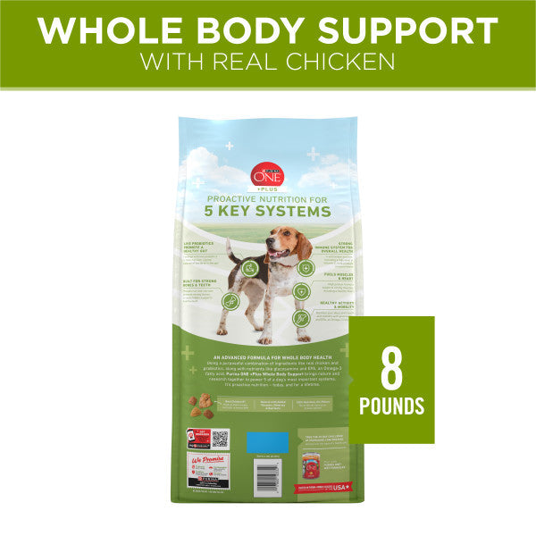 Purina ONE Plus Whole Body Support With Chicken Dry Dog Food