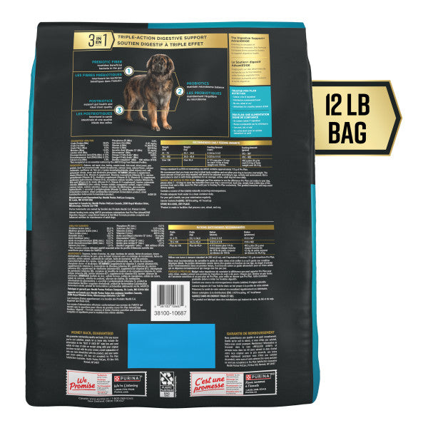 Purina Pro Plan AdvantEDGE Digestive Support Plus Large Breed Salmon and Oat Meal Formula Adult Dry Dog Food