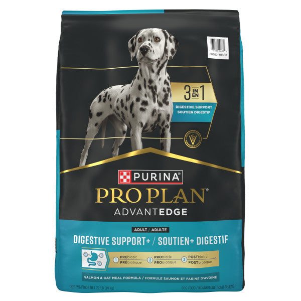 Purina Pro Plan AdvantEDGE Digestive Support Plus Salmon and Oat Meal Formula Adult Dry Dog Food
