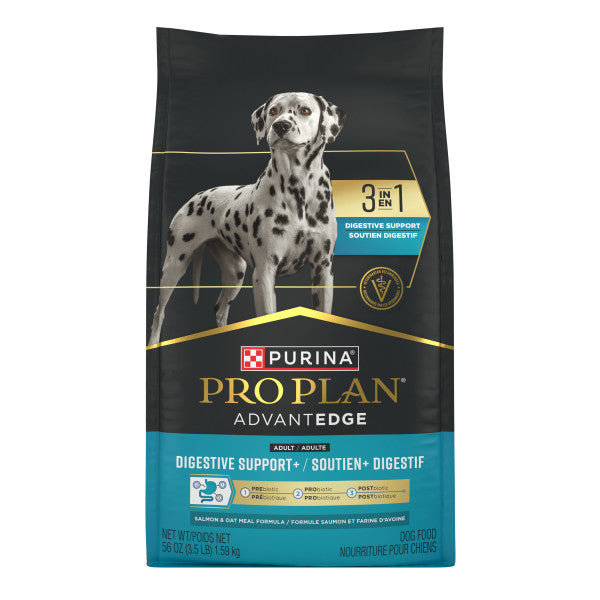 Purina Pro Plan AdvantEDGE Digestive Support Plus Salmon and Oat Meal Formula Adult Dry Dog Food