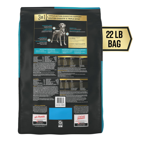 Purina Pro Plan AdvantEDGE Digestive Support Plus Salmon and Oat Meal Formula Adult Dry Dog Food