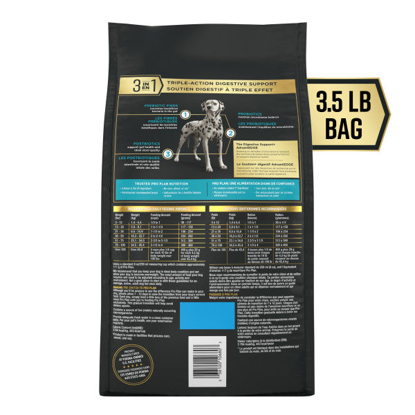 Purina Pro Plan AdvantEDGE Digestive Support Plus Salmon and Oat Meal Formula Adult Dry Dog Food