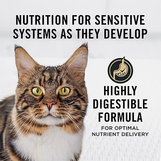Purina Pro Plan Sensitive Skin and Stomach Adult Cat Food 3.5lb