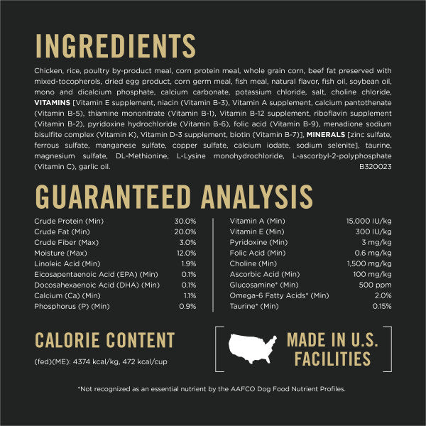 Purina Pro Plan Sport Development 30/20 Chicken and Rice Formula High Protein Dog Food for Puppies, 24lb