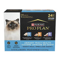 Purina Pro Plan Urinary Tract Health Adult Ocean Whitefish/Chicken/Turkey Wet Cat Food Variety Pack, 3 oz., 24 Cans