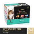 Purina Pro Plan Variety Pack Wet Kitten Food, Variety Pack, 24 cans 3oz