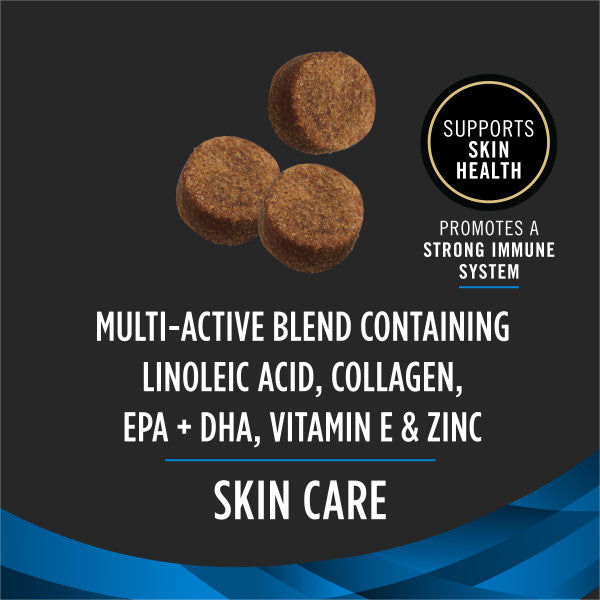 Purina Pro Plan Veterinary Supplements Skin Care Dog Supplements With Omega-3 Fish Oil and EPA and DHA - 30 ct. Pouch