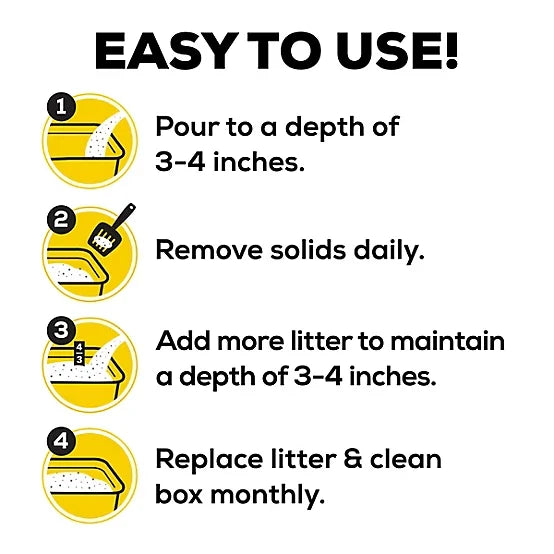 Purina Tidy Cats 4-in-1 Strength Scented Clumping Clay Cat Litter, Multi-Cat, 20lb